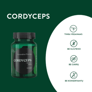 kordiceps kapsulės